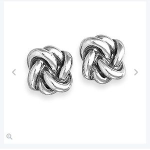 James Avery Lovers Knot Earrings